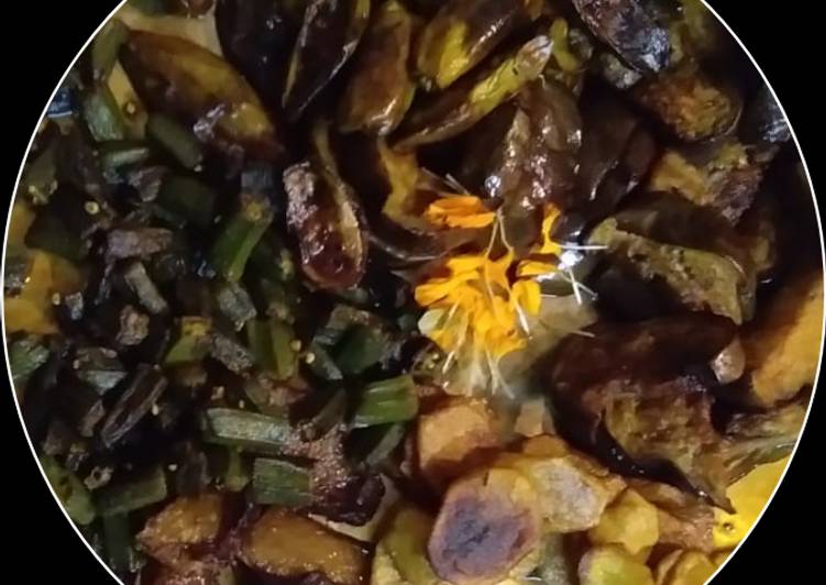 Steps to Make Any-night-of-the-week Fried vegetables