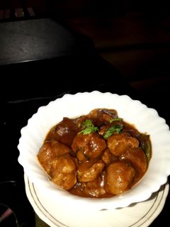 ধনিয়া চিলি সোয়া (dhaniya chili soya recipe in Bengali) রেসিপির প্রধান ছবি