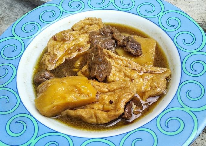 Langkah Mudah untuk Membuat Semur daging, tahu, n kentang ???? Anti Gagal