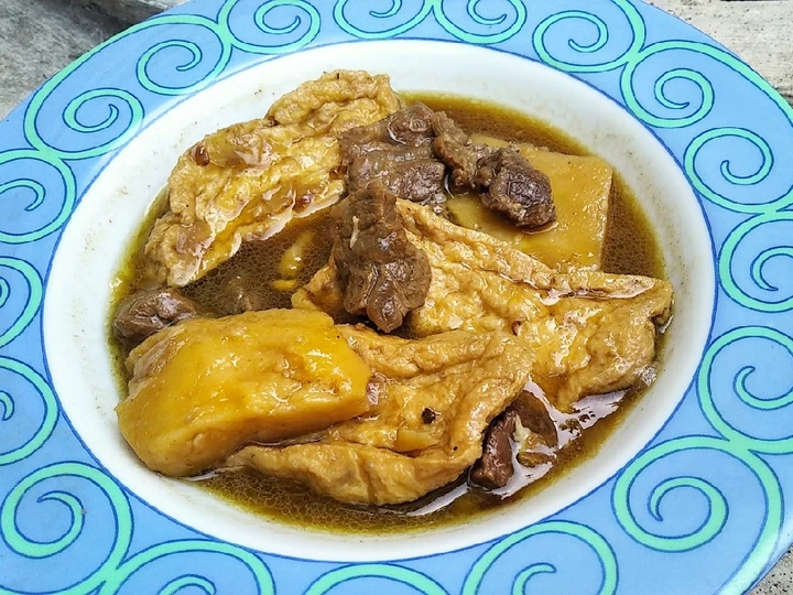Cara Mudah Membikin Resep Semur daging, tahu, n kentang 🤩 yang Bisa Manjain Lidah Anti Ribet, Uenak Banget