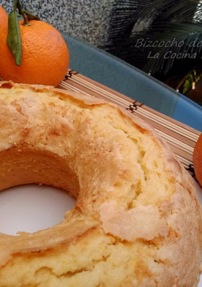 Una foto de Bizcocho de naranja
