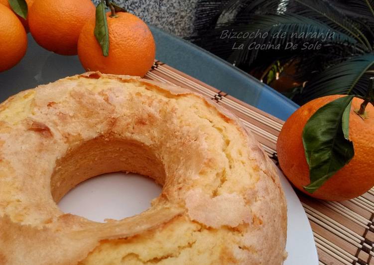 Bizcocho de naranja