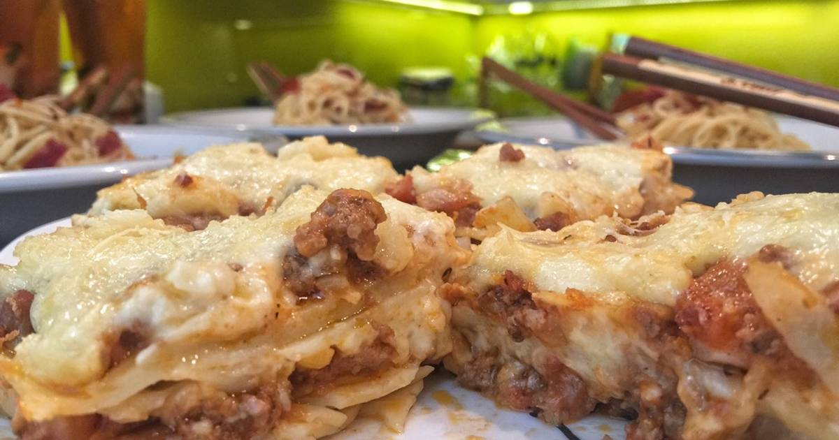 Resep Beef Lasagna Panggang Oleh Nia - Cookpad