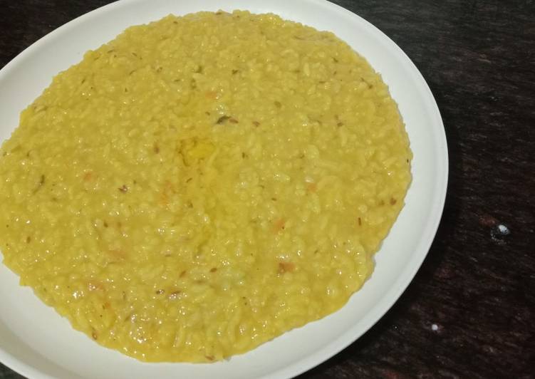 Simple Way to Make Ultimate Masoor Dal khichdi