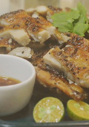 泰北菜餚∣泰式香料烤雞腿 的食譜成品照片