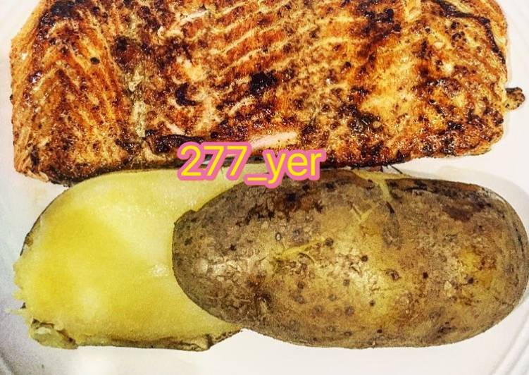 Resep Salmon grilled, Bikin Ngiler