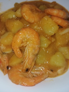 Una foto de Patatas marineras estilo fácil