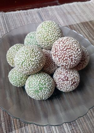 Foto resep Onde-onde wijen (gluten free)