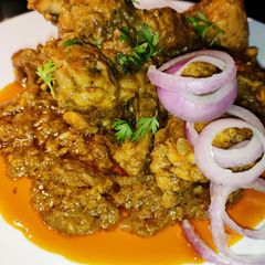A picture of Chicken curry.