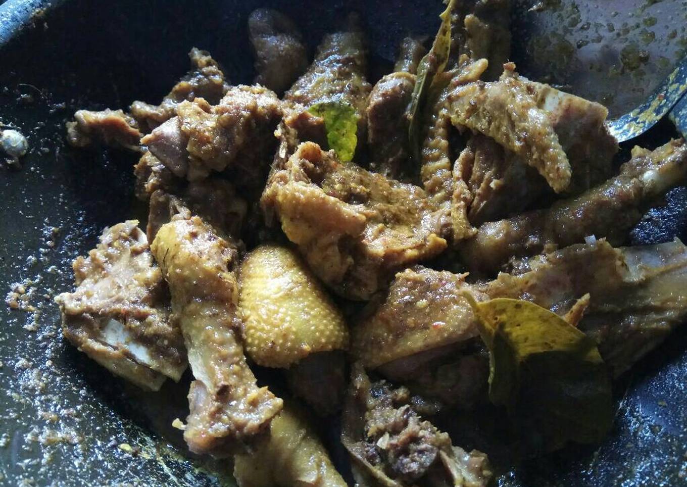 Bebek rica rica pedas (presto)