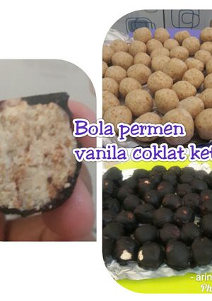 Foto resep Bola permen vanila coklat keto