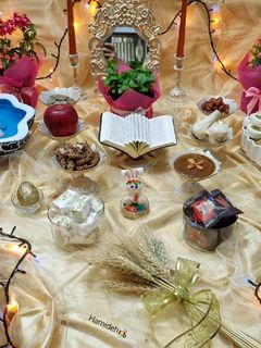 عکسی از دستور سفره هفت سین (عید نوروز ۱۴۰۲)😍🐇