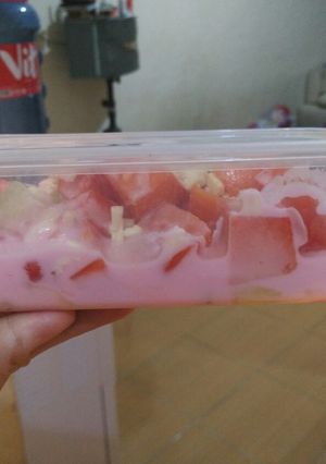 Foto resep Salad buah alakadarnya 😁