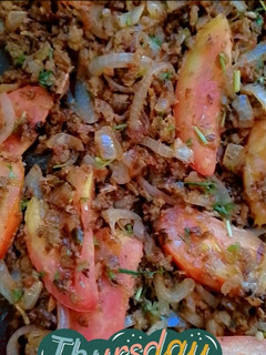 A picture of My marvellous minced meat.