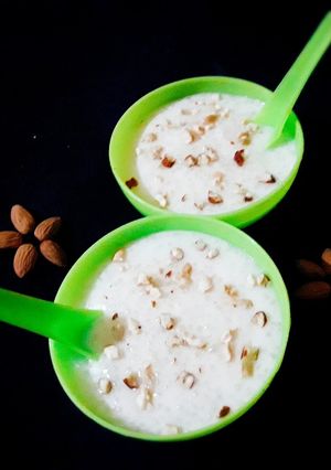 A picture of Sagoo kheer.