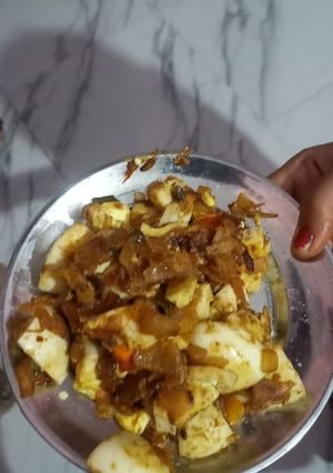 A picture of Egg bhurji.