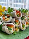 Chả Lụa Cuộn Rau Củ
