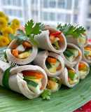 Chả Lụa Cuộn Rau Củ