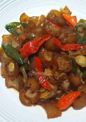 Foto resep Kikil Manis Masak Cabe