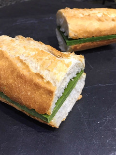 Una foto de Pan con chocolate de Matcha