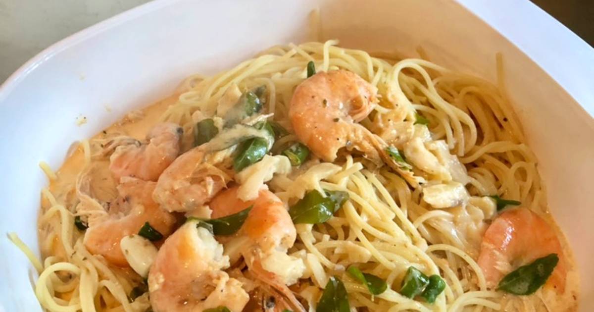 Resipi Spicy buttermilk spaghetti oleh Azie Cookpad