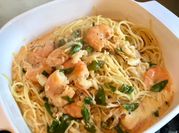 Gambar spaghetti susu cair
