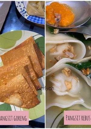 Foto resep Pangsit Goreng dan Pangsit Rebus