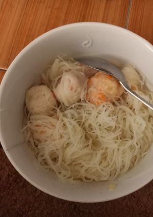 Foto resep Bakso Seafood Bihun simple kebangetan😁