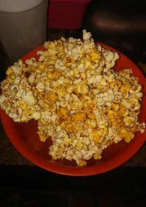 Una foto de Pochoclos caramelizados como los del cine
