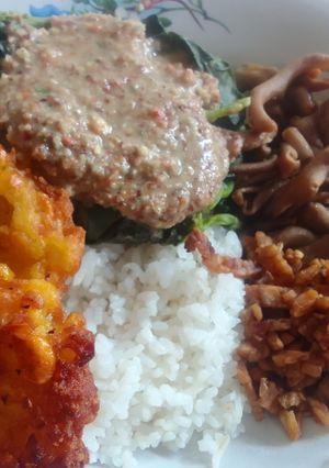 Foto resep Sego pecel