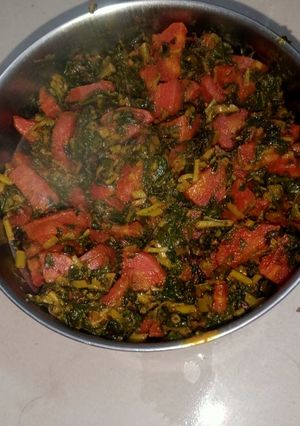 मेथी गाजर की सब्जी (Methi gajar ki sabzi recipe in Hindi) रेसिपी मुख्य फोटो