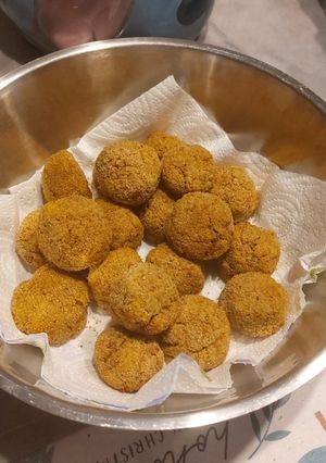 Foto di Polpette di carote e ceci