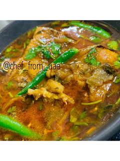 A picture of Hamoor Fish curry.