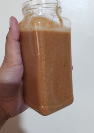 A picture of Homemade Almond Butter.