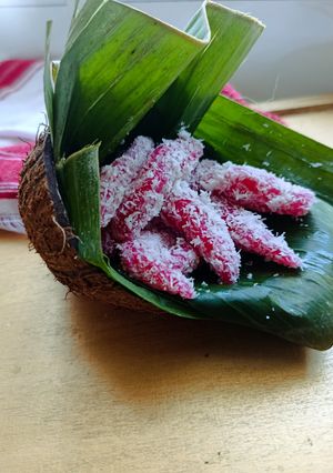 Foto resep Cenil Merah Putih ala Mbak Nur Endah