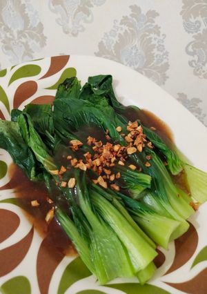 Foto resep Pakcoy Siram Bawang Putih