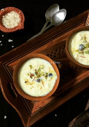 A picture of Palada Payasam (Kerala style).