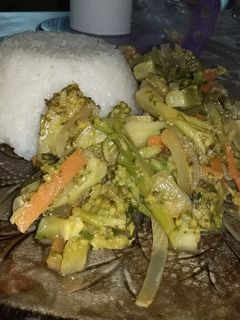 Una foto de Salteado de brócoli