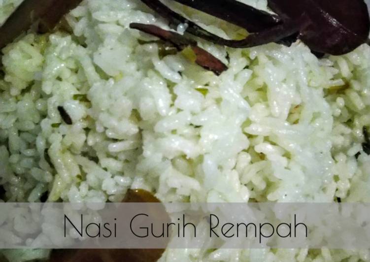 Nasi gurih rempah