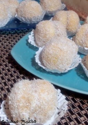صورة لوصفة كريات الثلج Les boules de neige