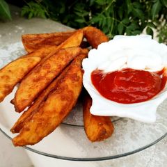 A picture of Crispy Potato Wedges.