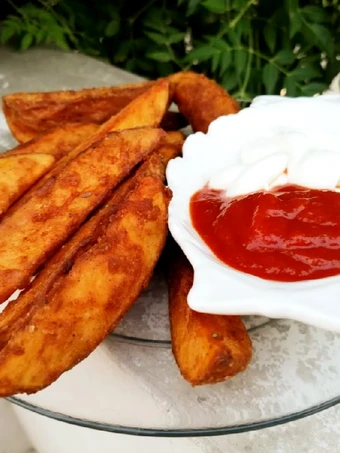 Easy Way Make Crispy Potato Wedges which So Delicious