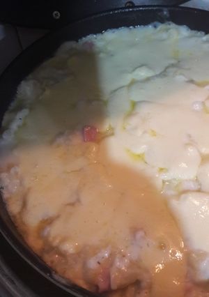 Una foto de Coliflor gratinado
