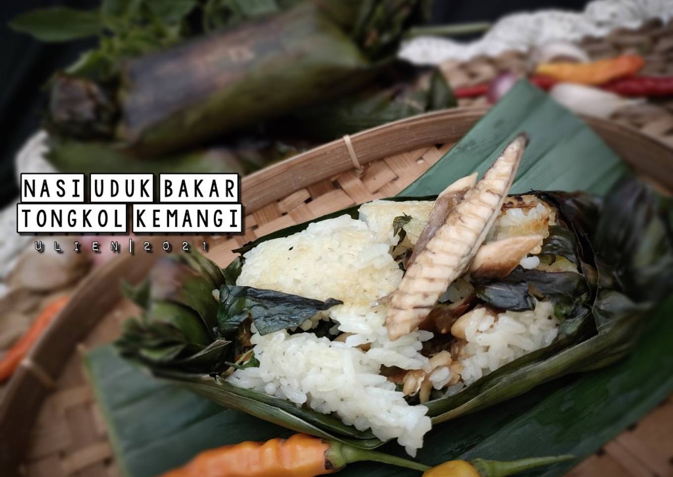 Nasi uduk bakar tongkol kemangi