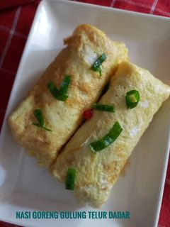 Foto resep Nasi Goreng Gulung Telur Dadar