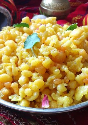A picture of Rajasthan's speciality bundi.