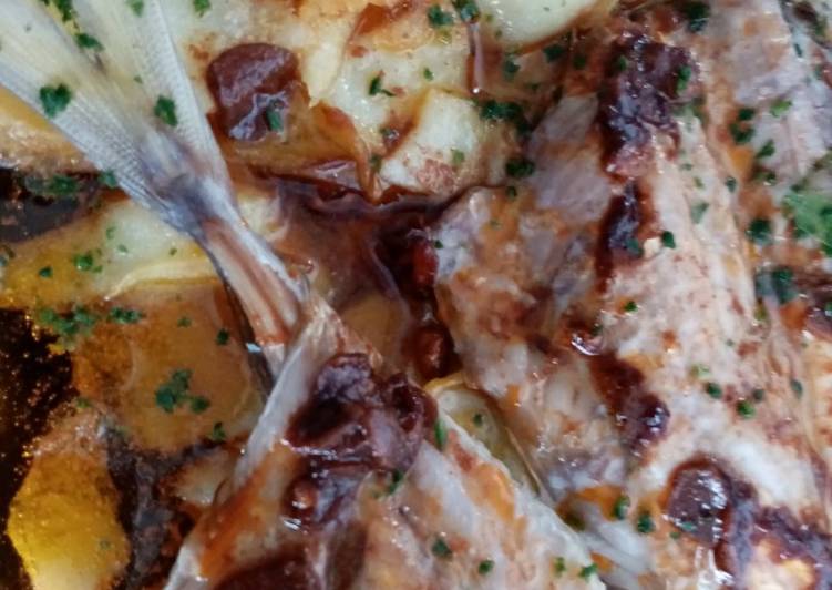 Jurel al horno con patatas