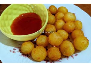 Gambar Potato Ball simple!