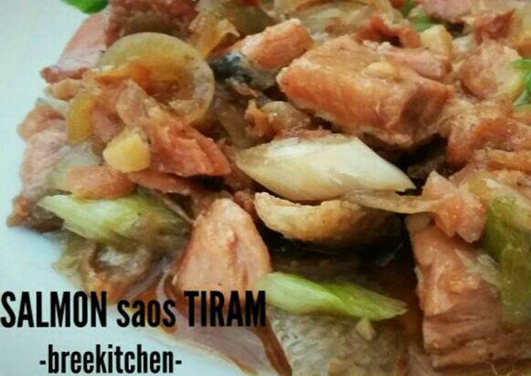 Resep SALMON saus Tiram Lezat