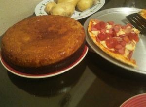 Una foto de Pastel imposible